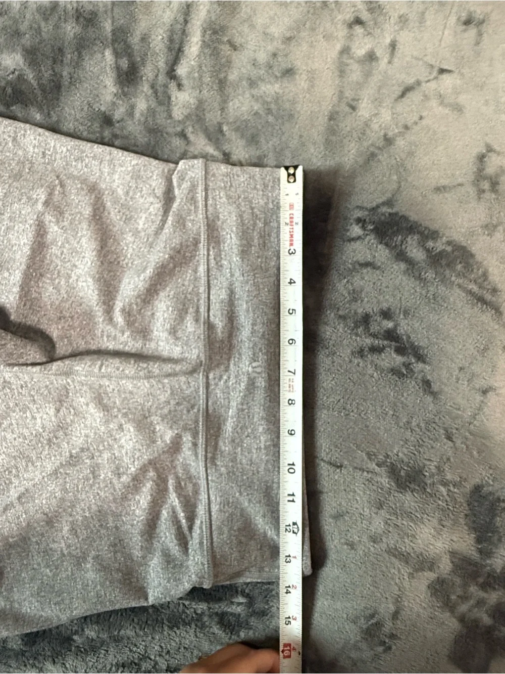 lululemon athletica Heather Gray Pull-On Leggings